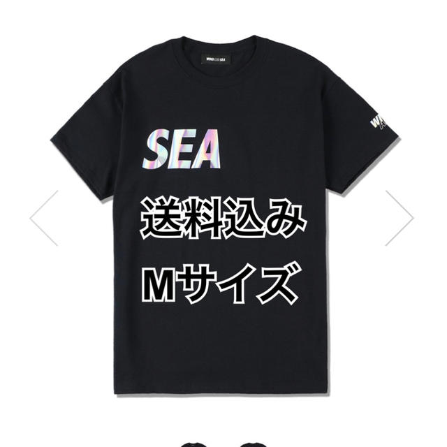 Wind and sea MIDDLE IRIDESCENT Tシャツ 黒 M 上質で快適 36.0%割引 ...