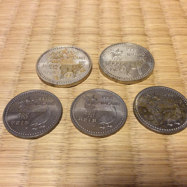 超人気 長野オリンピック記念硬貨 1998年 貨幣