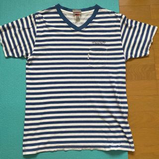 インターフェイス(INTERFACE)のインターフェイス　ボーダー Tシャツ　Ｌサイズ(Tシャツ(半袖/袖なし))