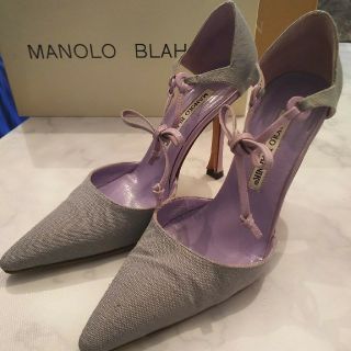 マノロブラニク(MANOLO BLAHNIK)の最終価格です！マノロブラニク ポインテッド ヒール 35(ハイヒール/パンプス)