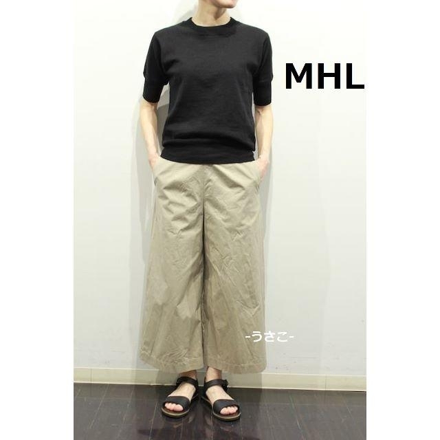 MARGARET HOWELL(マーガレットハウエル)のMHL FINE SLUB COTTON マーガレットハウエル コットン リネン レディースのトップス(ニット/セーター)の商品写真