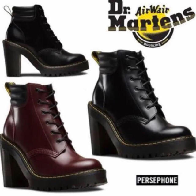 Dr.Martens(ドクターマーチン)のここ様専用　Dr.martens persephone ヒールブーツ レディースの靴/シューズ(ブーツ)の商品写真