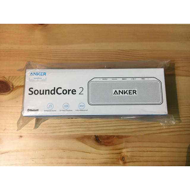 ANKER SoundCore2 Bluetooth スピーカー スマホ/家電/カメラのオーディオ機器(スピーカー)の商品写真