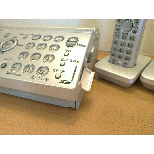 Panasonic KX-PW607-S パーソナルファクス シルバー 2