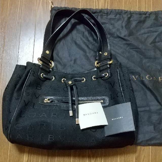 ♪超美品♪BVLGARI♪バック♪巾着使用♪レディース