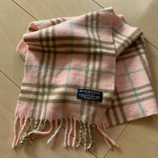 バーバリーブルーレーベル(BURBERRY BLUE LABEL)のバーバリー　キッズ向けマフラー(マフラー/ストール)