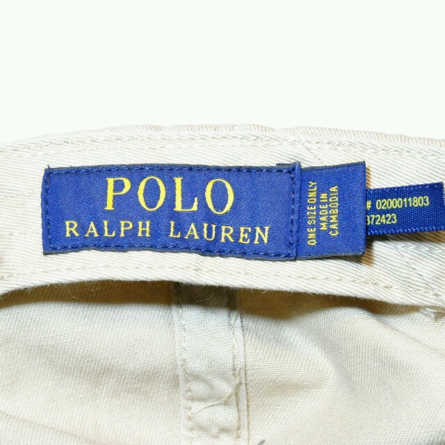 POLO RALPH LAUREN(ポロラルフローレン)の515 新品 ラルフローレン キャップ メンズの帽子(キャップ)の商品写真