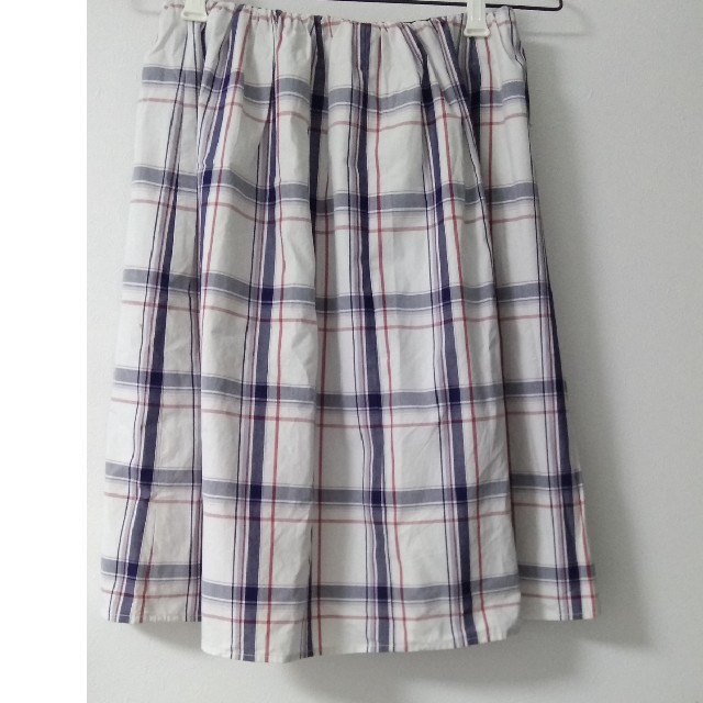 Techichi(テチチ)のテチチ　チェックフレアスカート レディースのスカート(ひざ丈スカート)の商品写真