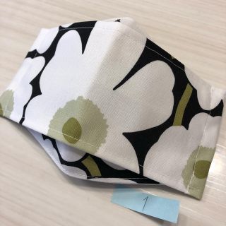 マリメッコ(marimekko)のボックスタイプ　インナーマスク　白(その他)