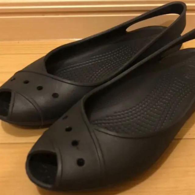 crocs(クロックス)のクロックス　焦げ茶W6 レディースの靴/シューズ(サンダル)の商品写真