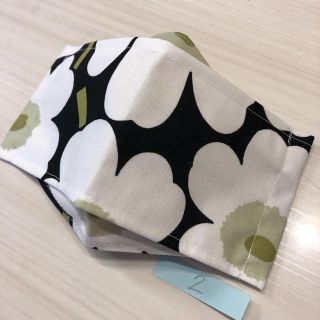 マリメッコ(marimekko)のボックスタイプ　インナーマスク　白(その他)