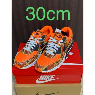 ナイキ(NIKE)のAIR MAX 90 ORANGE DUCK CAMO  30cm(スニーカー)