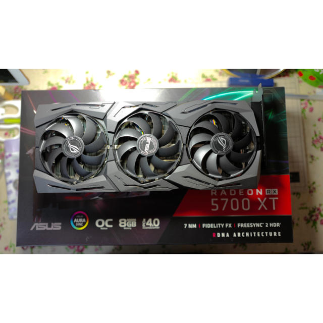 PCパーツグラフィックボード ROG-STRIX-RX5700XT GAMING 8GB