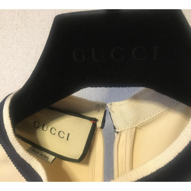 Gucci(グッチ)のgucci グッチ ミニワンピース レディースのワンピース(ミニワンピース)の商品写真