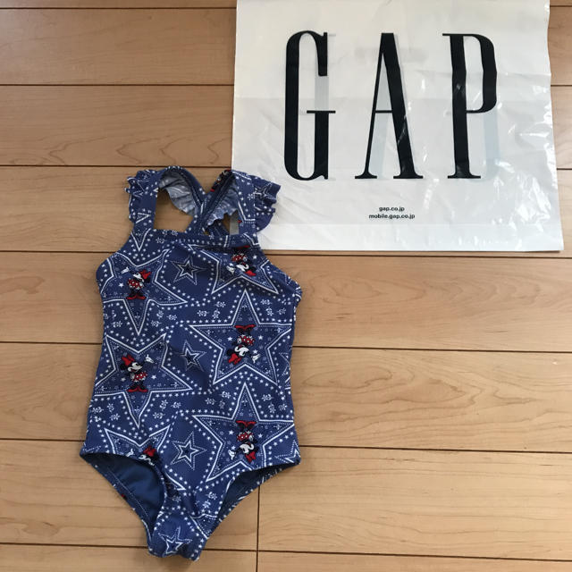 babyGAP(ベビーギャップ)の限定値下げ！新品★ 80cm gap 水着 ミニー ワンピース キッズ/ベビー/マタニティのベビー服(~85cm)(水着)の商品写真