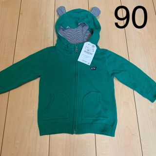 ザラキッズ(ZARA KIDS)のzarababy耳付きパーカー90(その他)