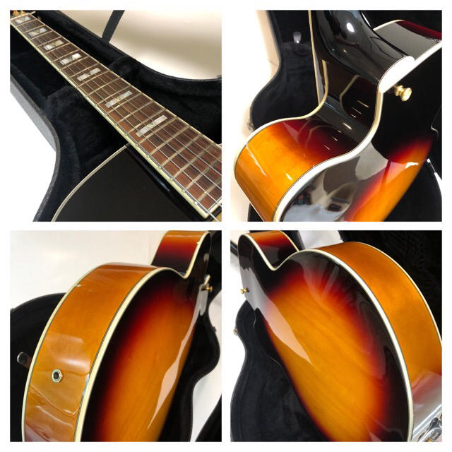 Epiphone(エピフォン)の【ビグズビー搭載】Epiphone BROADWAY VC 2001年製HC付 楽器のギター(エレキギター)の商品写真