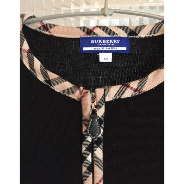 BURBERRY BLUE LABEL(バーバリーブルーレーベル)のバーバリーブルーレーベル カーディガン 140 キッズ/ベビー/マタニティのキッズ服女の子用(90cm~)(カーディガン)の商品写真