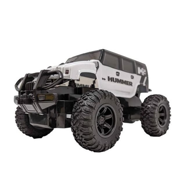 RC HUMMER H2 big wheel 白 ラジコン 正規ライセンス品 エンタメ/ホビーのおもちゃ/ぬいぐるみ(ホビーラジコン)の商品写真