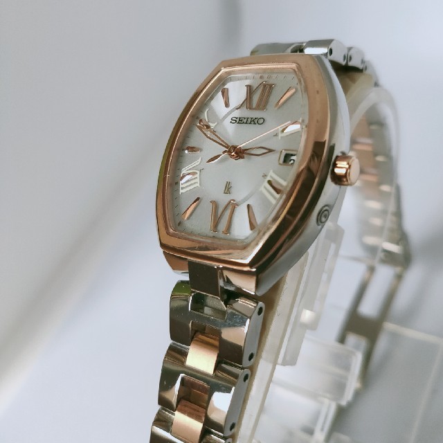 SEIKO ソーラー電波 SSQW028 チタンの通販 by たかくらタイム|セイコーならラクマ - セイコー ルキア 特価超歓迎