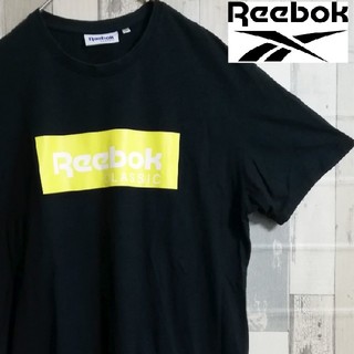 リーボック(Reebok)の廃盤　Reebok classic　Lサイズ　Tシャツ　ビッグロゴ(Tシャツ/カットソー(半袖/袖なし))