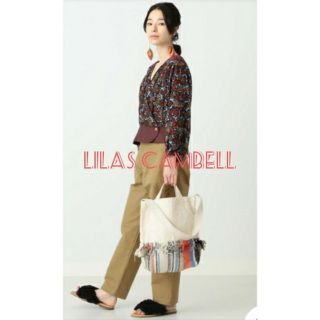 リラキャンベル(Lilas Campbell)のリラキャンベル ハンドメイド トートバッグ(トートバッグ)