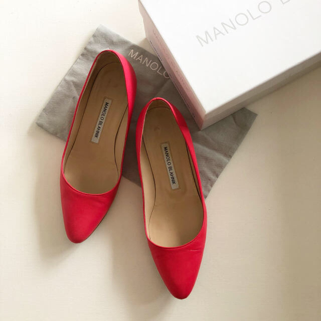 MANOLO BLAHNIK ロンハーマン別注 リストニー 37サイズ 格安販売中 ...