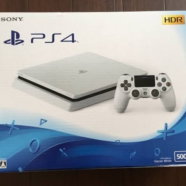 ps4　本体　ホワイト　500GB　新品未開封　CUH-2200AB01