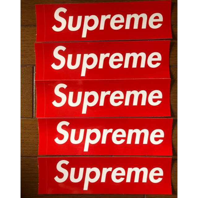 Supreme(シュプリーム)のSupreme ステッカー box logo シュプリーム sticker 5枚 メンズのファッション小物(その他)の商品写真