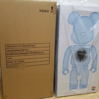 メディコムトイ(MEDICOM TOY)のBE@RBRICK 1000% EMOTIONALLY Black Heart (その他)