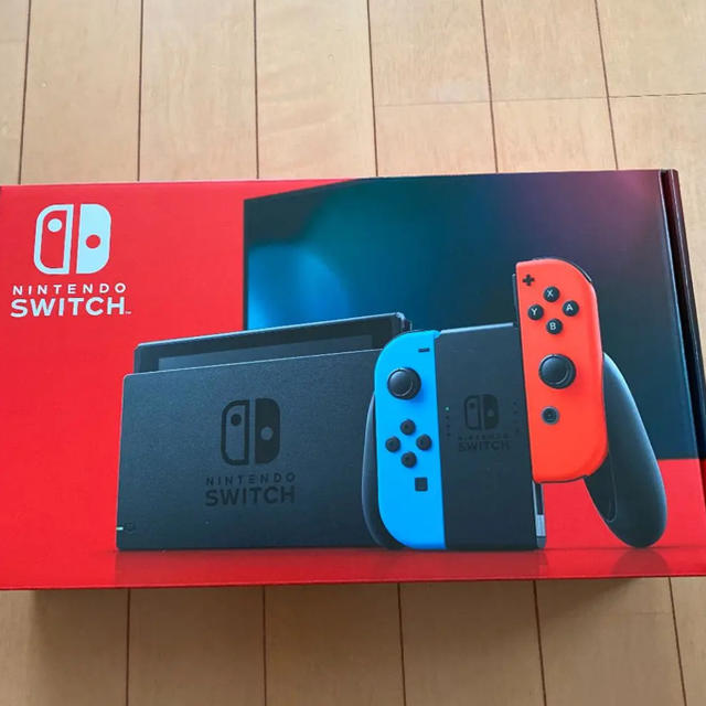 ニンテンドー　スイッチ　ネオンブルー