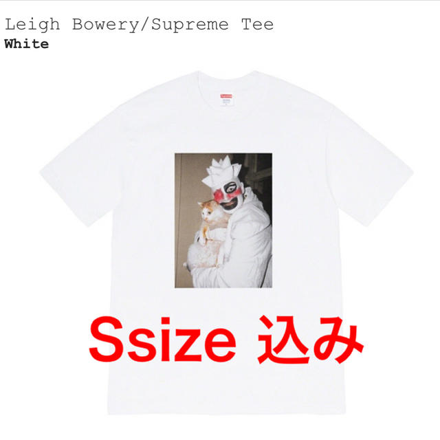 Leigh Bowery / Supreme Tee White Ssize