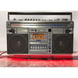 ヒタチ(日立)の HITACHI 日立 PERDISCO TRK-8290 ラジカセ 中古品(ラジオ)