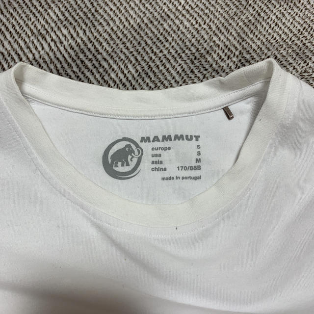 Mammut(マムート)のマムート　Tシャツ　M メンズのトップス(Tシャツ/カットソー(半袖/袖なし))の商品写真