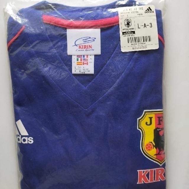 adidas(アディダス)のKlRlN  アディダス  JFA  サッカー  Tシャツ  非売品 スポーツ/アウトドアのサッカー/フットサル(記念品/関連グッズ)の商品写真