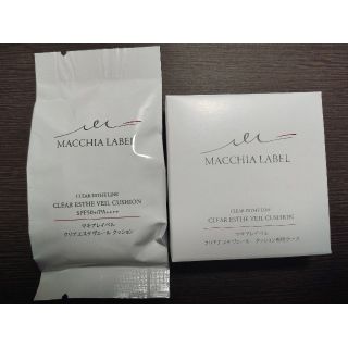 マキアレイベル(Macchia Label)のマキアレイベル クリアエステヴェール クッション　オークル(ファンデーション)