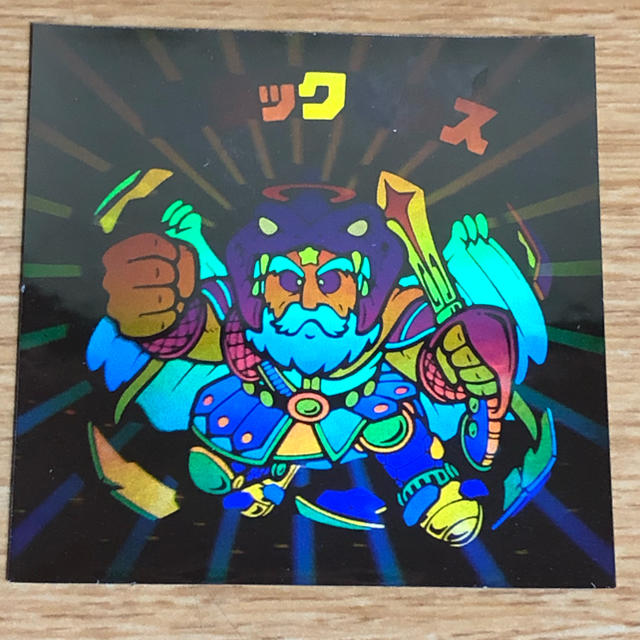 超美品】ビックリマンシール ブラックゼウス30thの通販 by r's 超美品】ビックリマンシール ブラックゼウス30thの通販 by r's