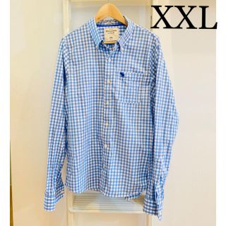 アバクロンビーアンドフィッチ(Abercrombie&Fitch)のキン肉マン様専用！美品！アバクロ！ギンガムチェック　ボタンダウンシャツ！(シャツ)