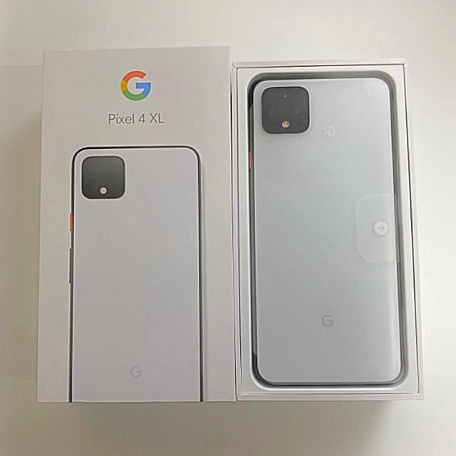 ANDROID(アンドロイド)の新品SIMフリー Google Pixel 4 XL 64GB/ホワイト スマホ/家電/カメラのスマートフォン/携帯電話(スマートフォン本体)の商品写真