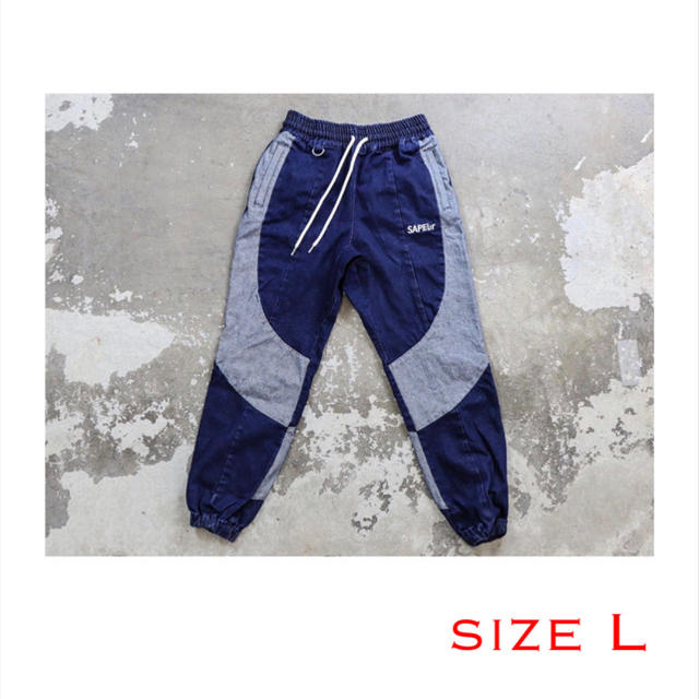 DENIM■TRACK PANTS■デニムトラックパンツ