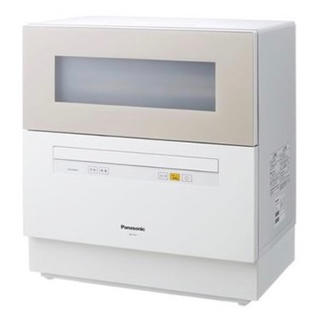 パナソニック(Panasonic)のPanasonic 食器洗い乾燥機 ホワイトxベージュ NP-TH1-C(食器洗い機/乾燥機)