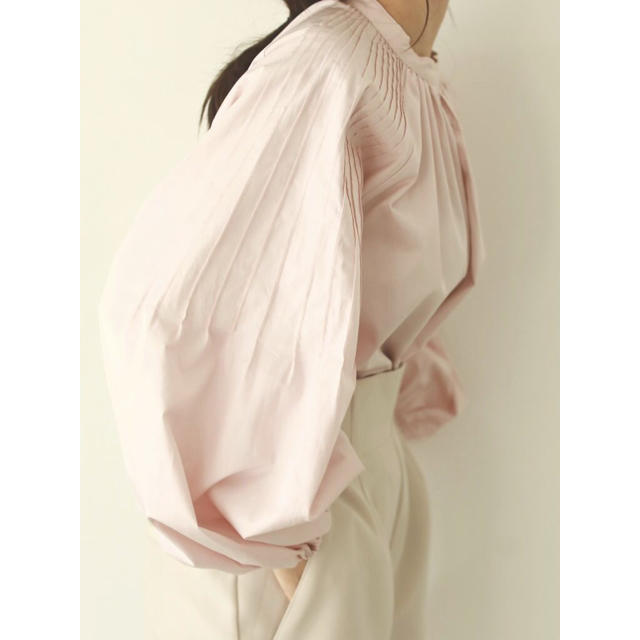 louren gather volume blouse