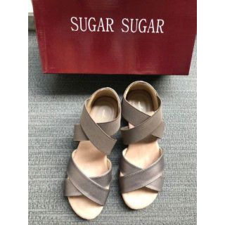 シュガーシュガー(Sugar Sugar)のSUGAR SUGARシュガーシュガー☆クロスゴムストラップサンダル(サンダル)