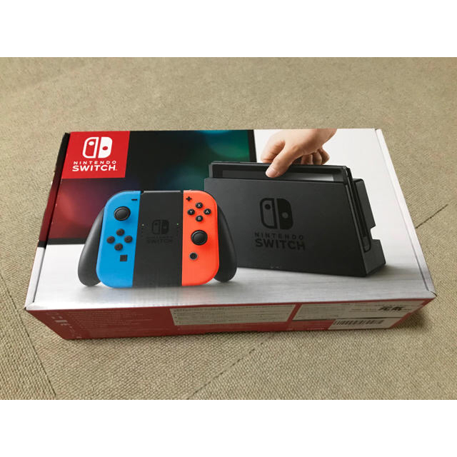 新品★Switch 任天堂スイッチ 本体 ネオンブルー ニンテンドウ