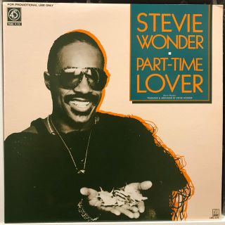 stevie wonder / dazz band 希少 国内プロモ 白ラベル(R&B/ソウル)