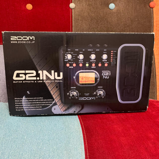 Zoom(ズーム)のZOOM マルチエフェクター　G2.1Nu 説明書・ACアダプター付き 楽器のギター(エフェクター)の商品写真