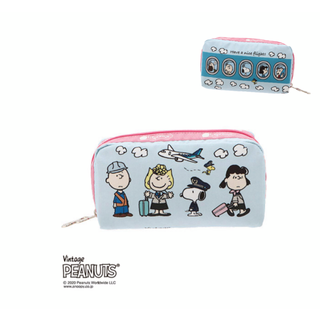 レスポートサック(LeSportsac)のANA機内販売限定　コラボ　レスポ  PEANUTS ポーチ　スヌーピー (ポーチ)