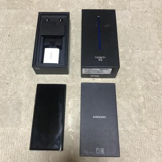 サムスン(SAMSUNG)の韓国版 Galaxy Note 10+ オーラグロー 中古美品(スマートフォン本体)