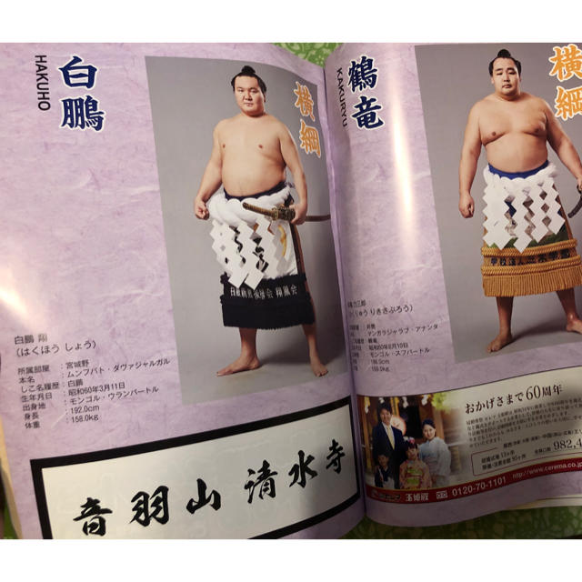 大相撲京都場所　おみやげ エンタメ/ホビーのコレクション(ノベルティグッズ)の商品写真