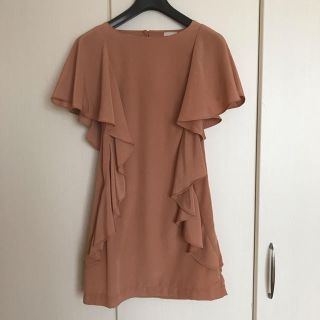 エイチアンドエム(H&M)のＨ＆Ｍ フリル チュニック ワンピース(チュニック)